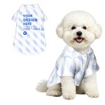 宠物衬衫 可爱印花狗狗猫咪外出拍照宠物衣服