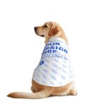 大型犬网眼透气背心 夏季轻薄狗狗外出遛狗衣